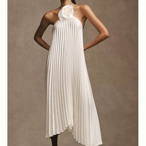 Delfi Collective Giselle Pleated Halter Dress